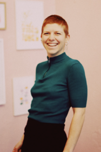 Porträt der Illustratorin und Animationsdesignerin Jule Richter aus Berlin.